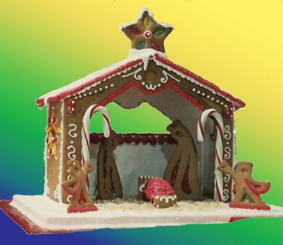 Gingerbread House manger